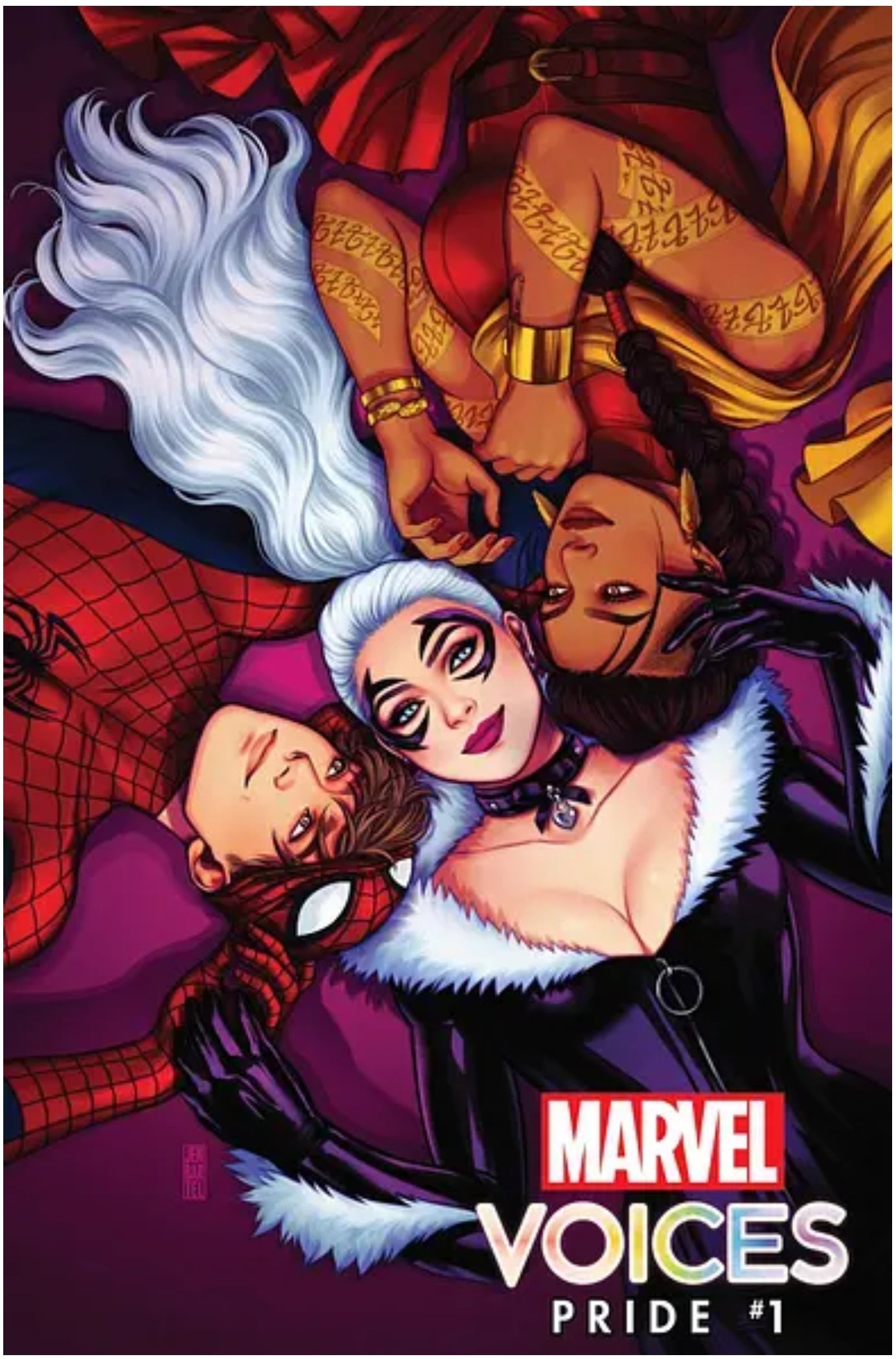 MARVELS VOICES PRIDE #1 BARTEL VARIANT 2022 Marvel Voices MARVEL PRH   