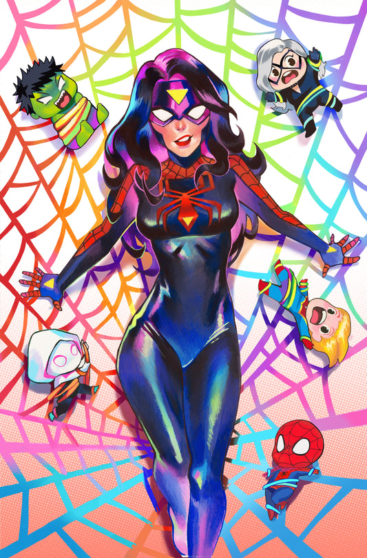 SPIDER-WOMAN #1 SSCO RIAN GONZALES VIRGIN VARIANT 2020 comic book MARVEL COMICS   