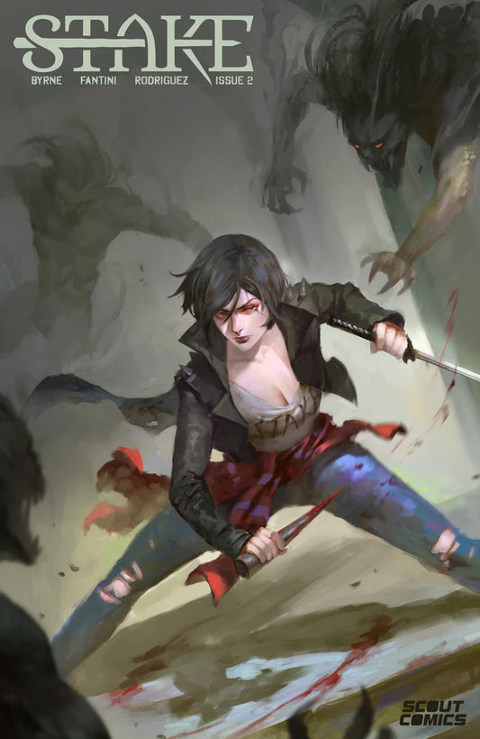 STAKE #3 FANTINI EXCLUSIVE VARIANT (MR) 2021 comic book SCOUT COMICS   