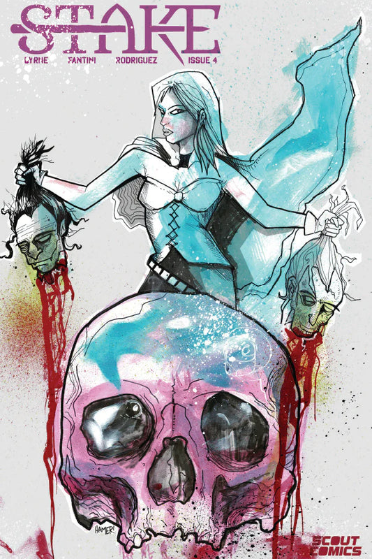 STAKE #4 FANTINI EXCLUSIVE VARIANT (MR) 2021 comic book SCOUT COMICS   