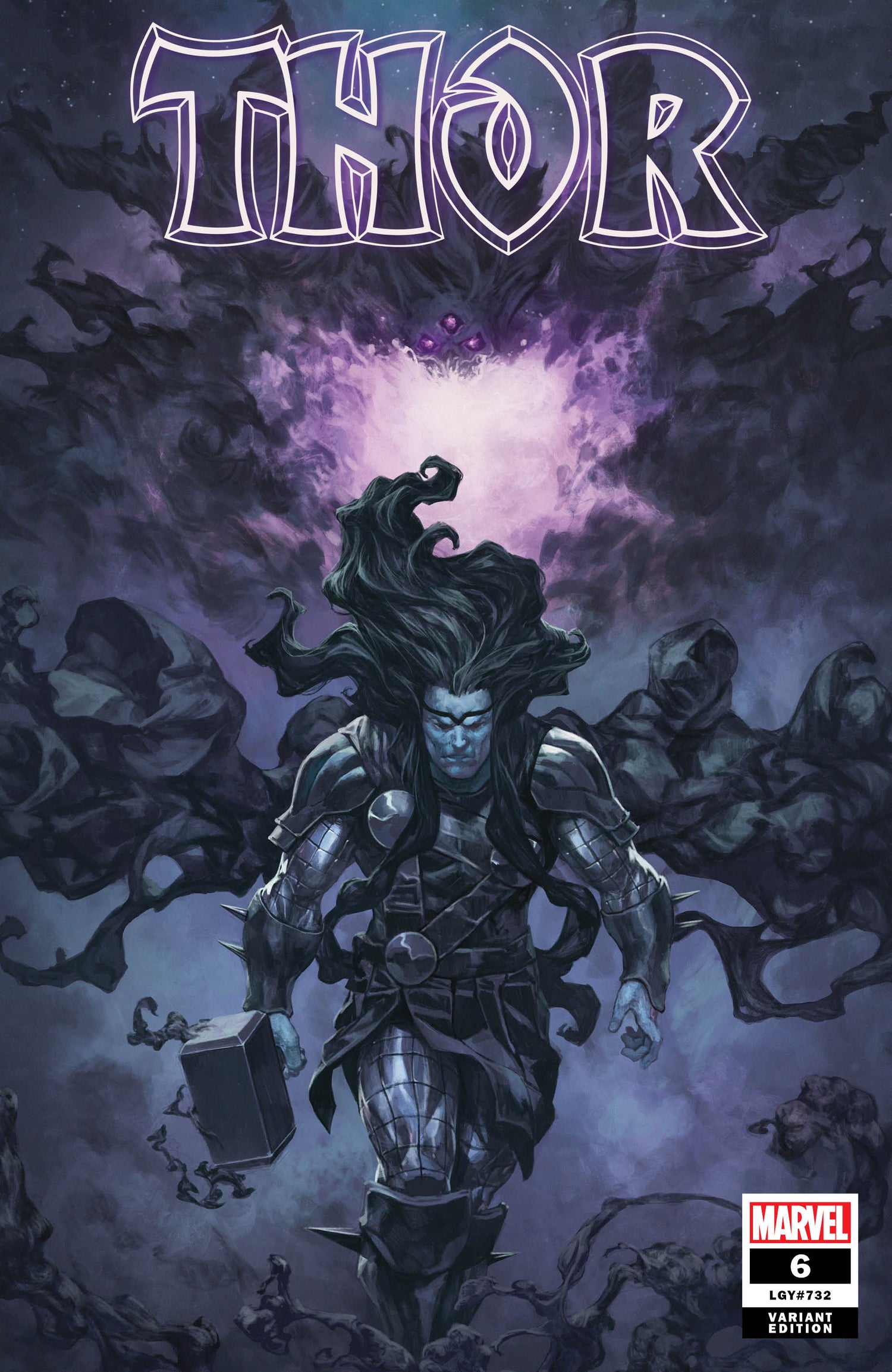 THOR #6 SSCO EXCLUSIVE SKAN SRISUWAN BLACK WINTER TRADE DRESS VARIANT 2020 Thor MARVEL COMICS   