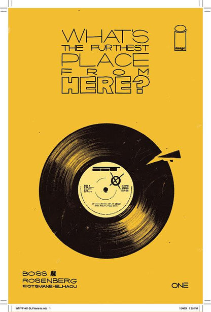 WHATS THE FURTHEST PLACE FROM HERE #1 SSCO EXCLUSIVE OPAQUE BLUE DLX ED 7 INCH RECORD (ONLY 100 MADE) 2021