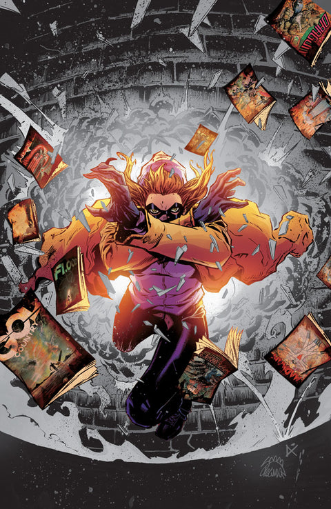 Crossover #1 SSCO Ryan Stegman Color Splash Virgin Variant cover