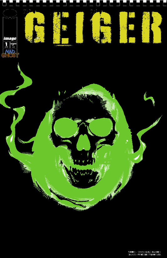 GEIGER #1 CVR E FRANK GLOW IN THE DARK VARIANT 2021 Geiger IMAGE COMICS   
