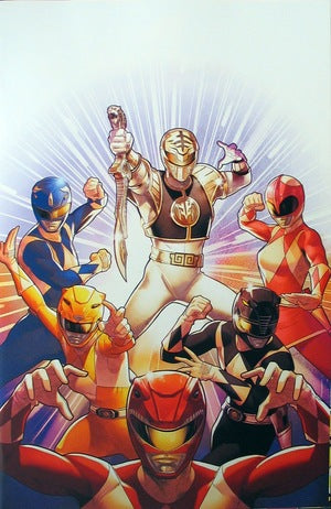 MIGHTY MORPHIN POWER RANGERS #40 CAMPBELL 1:40 VARIANT 2019 MMPR BOOM! STUDIOS   