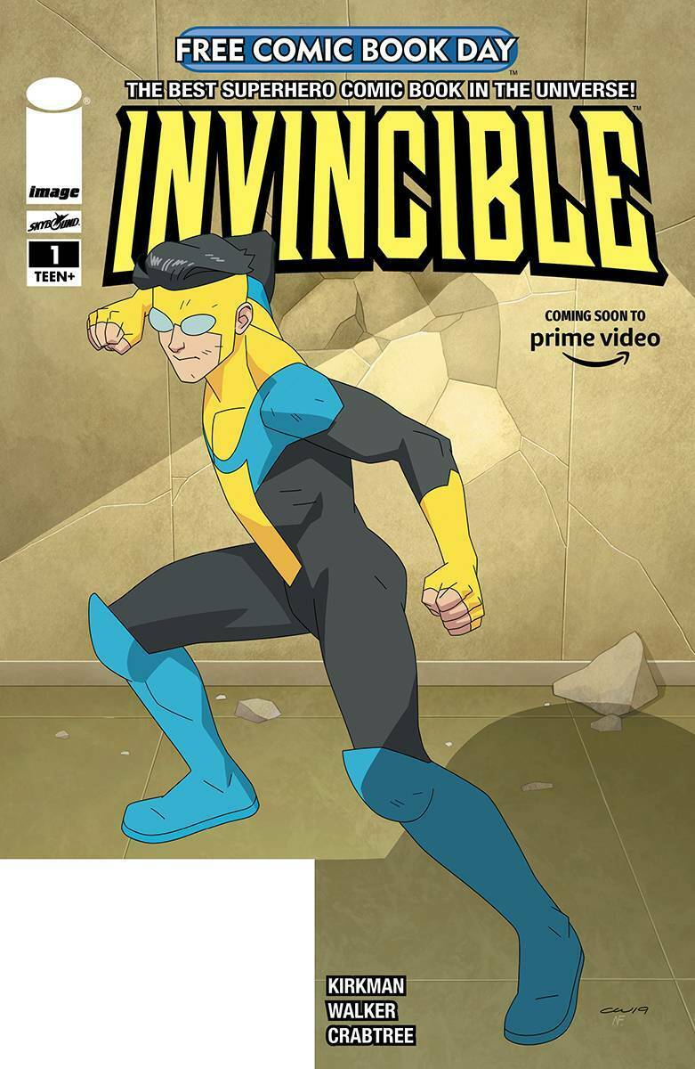 INVINCIBLE #1 UNSTAMPED FCBD 2020 Invincible IMAGE COMICS
