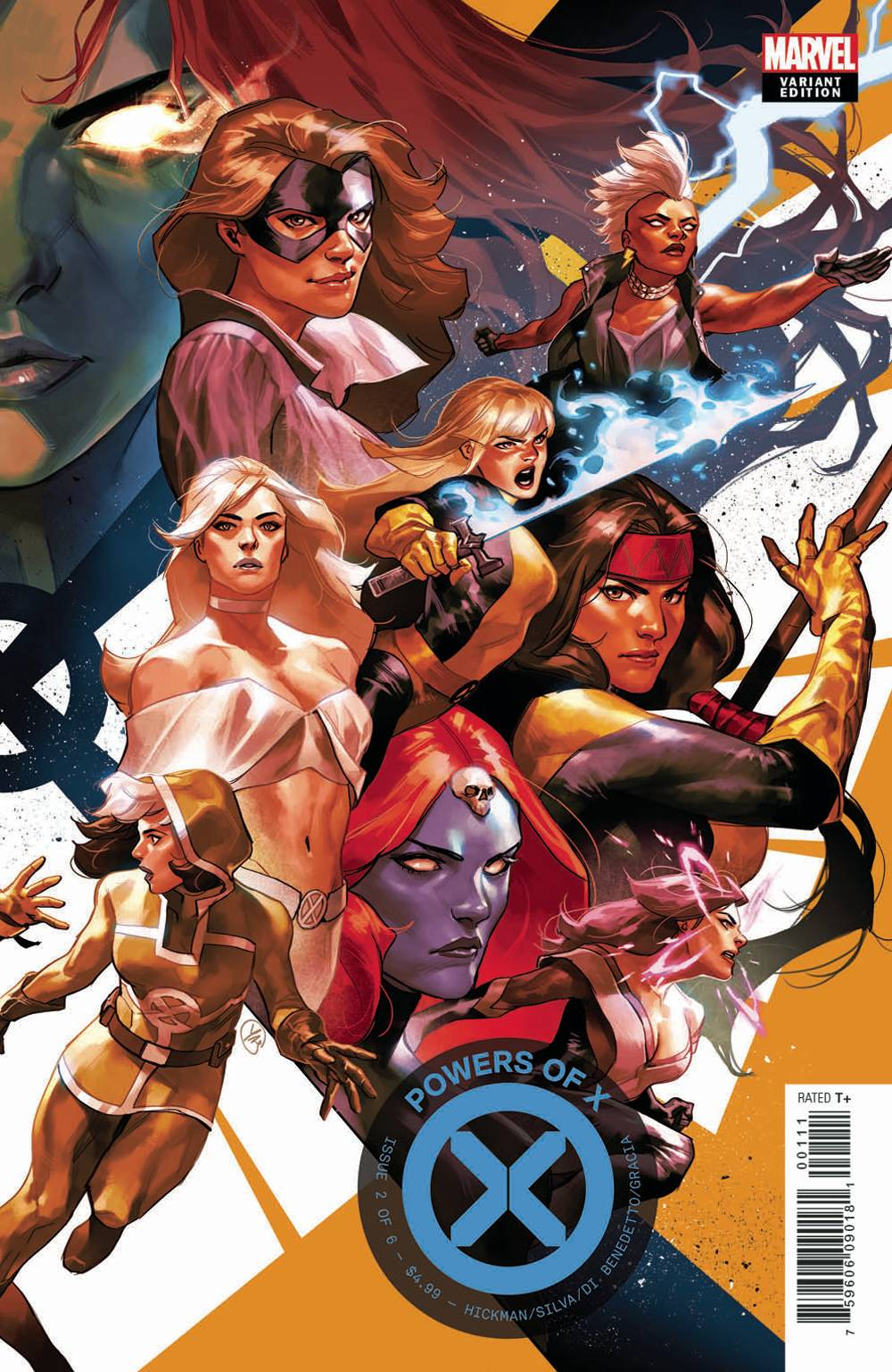 POWERS OF X #2 (OF 6) PUTRI CONNECTING VARIANT 2019 X-Men MARVEL COMICS   