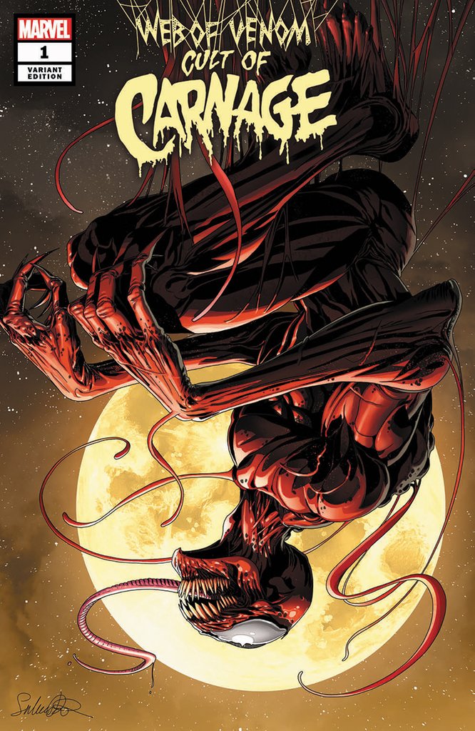 WEB OF VENOM CULT OF CARNAGE #1 LARROCA EXCLUSIVE VARIANT 2019 Web of Venom Cult of Carnage MARVEL COMICS   