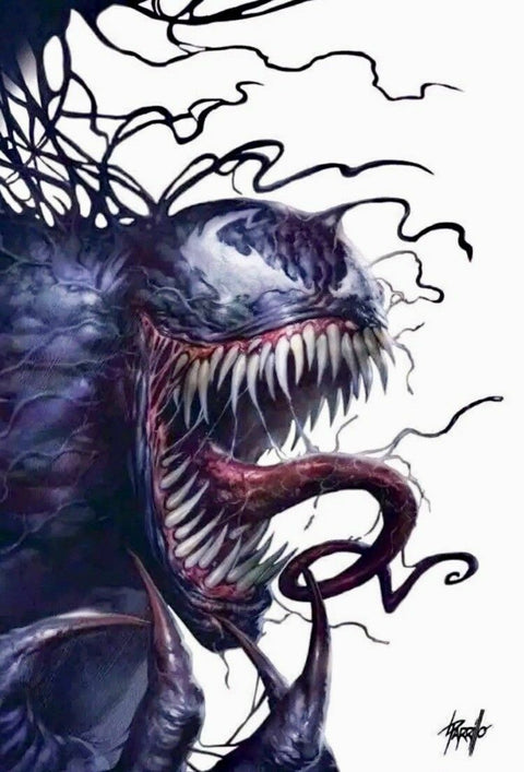 Venom #1 SSCO Convention Exclusive Lucio Parrillo Virgin Variant cover