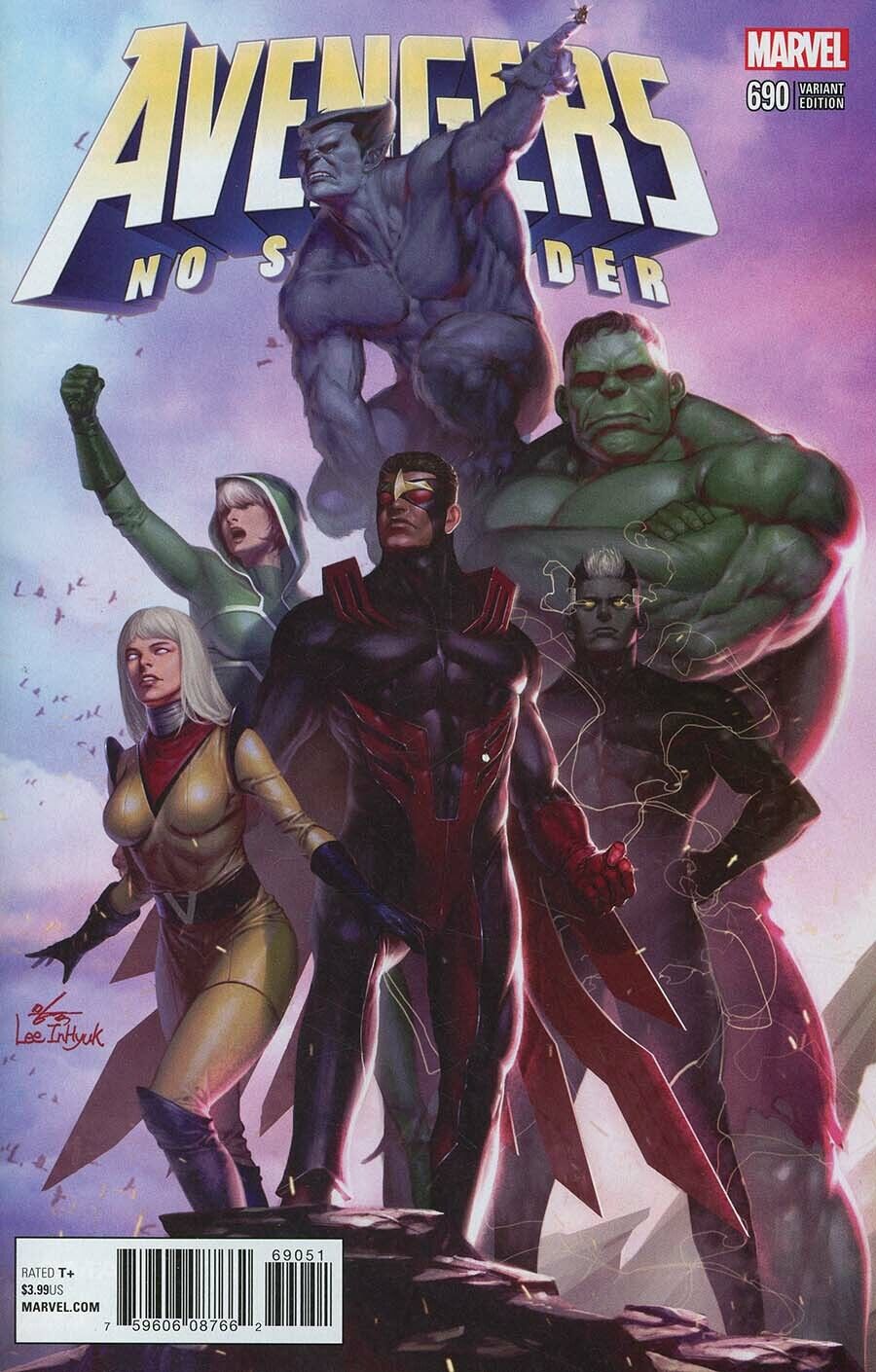 AVENGERS #690 INHYUK LEE VARIANT 2018 Avengers MARVEL COMICS   