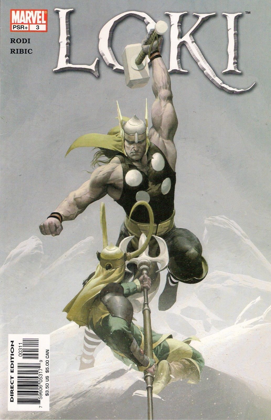 LOKI #3 RIBIC 2004  MARVEL COMICS   