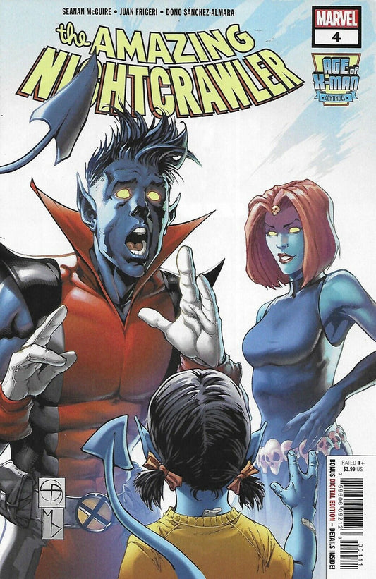 AGE OF X-MAN AMAZING NIGHTCRAWLER #4 (OF 5) 2019 comic book MARVEL COMICS   