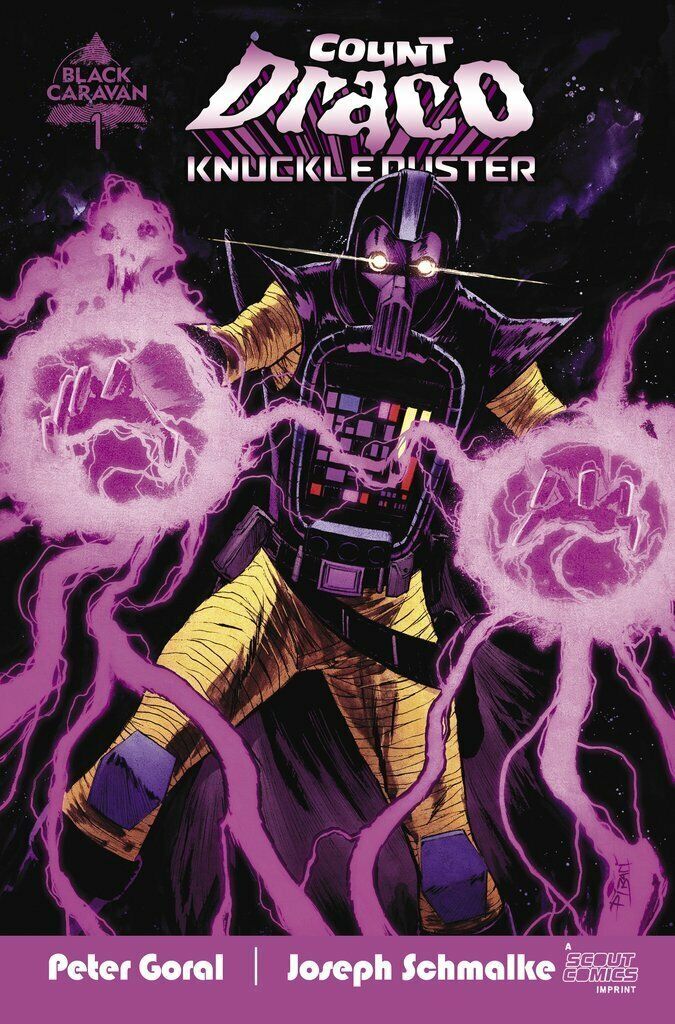 COUNT DRACO KNUCKLEDUSTER #1 WEBSTORE EXCLUSIVE VARIANT 2021 comic book SCOUT COMICS   