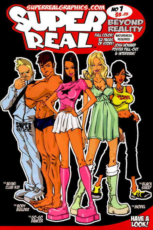 SUPER REAL #1 2005 comic book SUPER REAL GRAPHICS   