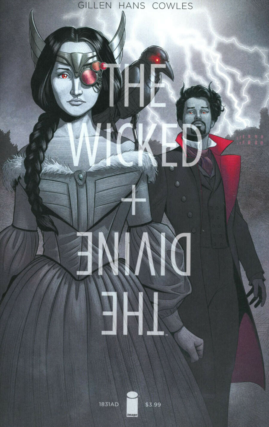 WICKED & DIVINE 1831 ONE SHOT 2ND PRINT VARIANT 2018 comic book IMAGE COMICS   