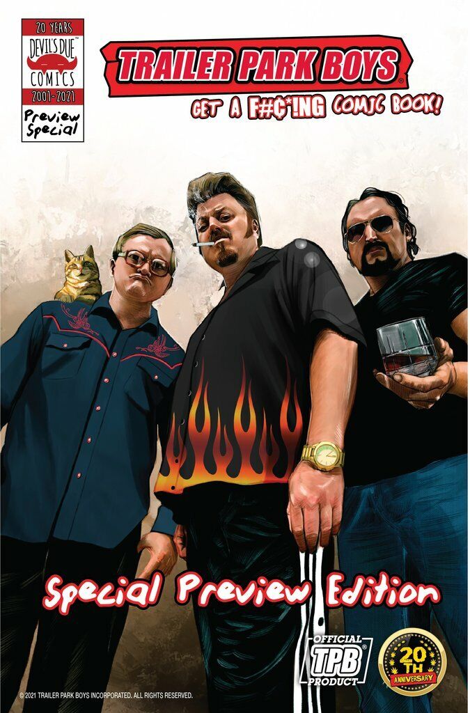 TRAILER PARK BOYS Get A F#@*!N COMIC BOOK 2021  DEVILS DUE   