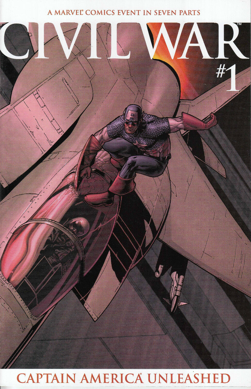 CIVIL WAR #1 (OF 7) 2ND PRINT VARIANT 2006 Civil War MARVEL COMICS   