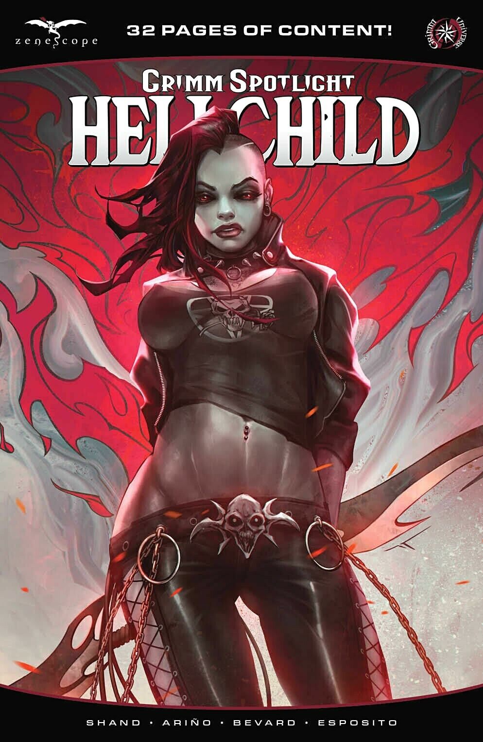 GRIMM SPOTLIGHT HELLCHILD ONESHOT CVR C TAO VARIANT 2021 comic book ZENESCOPE ENTERTAINMENT INC   