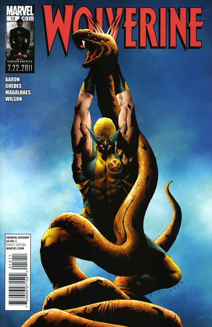 WOLVERINE #12 JAE LEE 2011  MARVEL COMICS   