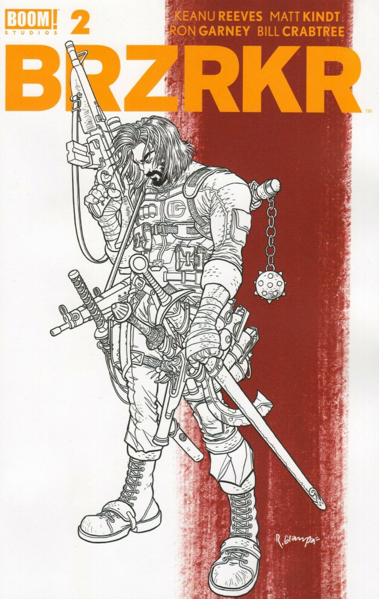 BRZRKR (BERZERKER) #2 GRAMPA SECRET VARIANT 2021 comic book BOOM! STUDIOS   