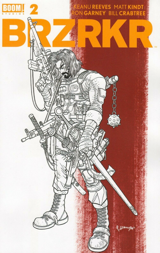 BRZRKR (BERZERKER) #2 GRAMPA SECRET VARIANT 2021 comic book BOOM! STUDIOS   
