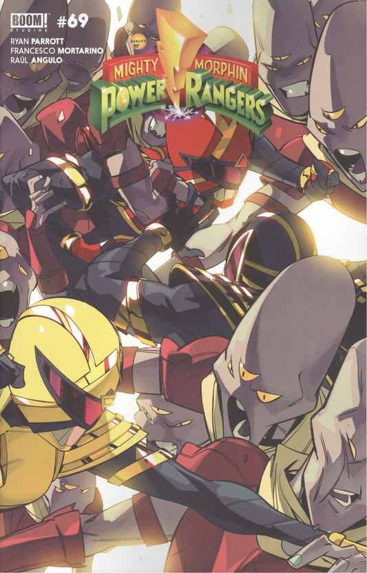 POWER RANGERS #7 CVR B LEGACY VAR DI NICUOLO 2021 MMPR BOOM! STUDIOS   