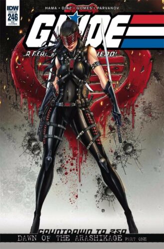 GI JOE #246 TYNDALL EXCLUSIVE VARIANT 2017 GI Joe IDW PUBLISHING