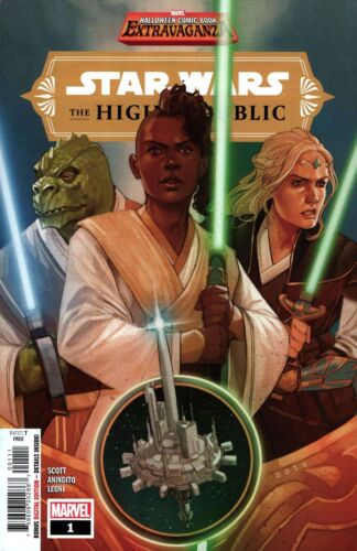 STAR WARS HIGH REPUBLIC #1 HALLOWEEN EXTRAVAGANZA 2021 Star Wars High Republic MARVEL COMICS   