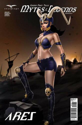 MYTHS & LEGENDS QUARTERLY ARES #1 CVR C GARVEY 2020 comic book ZENESCOPE ENTERTAINMENT INC   