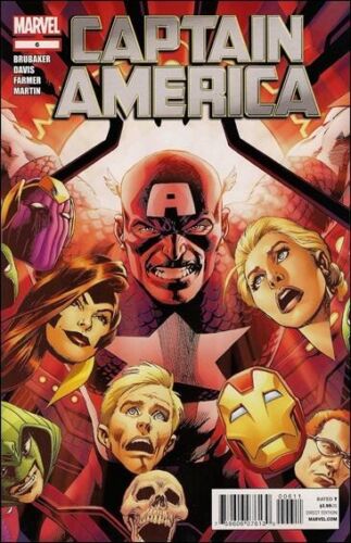 CAPTAIN AMERICA #6 2011  MARVEL COMICS   