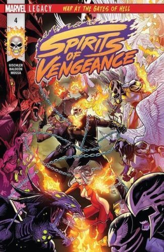 SPIRITS OF VENGEANCE #4 2018 comic book MARVEL COMICS   