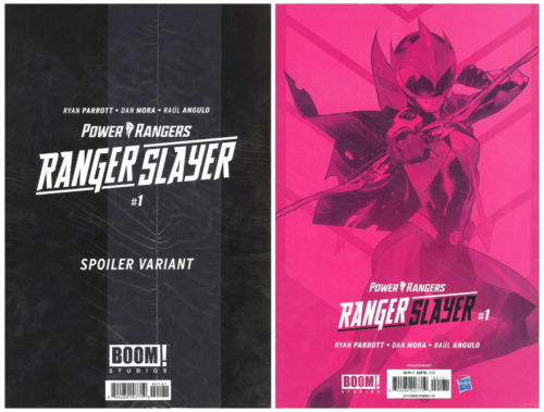 POWER RANGERS RANGER SLAYER #1 SPOILER VARIANT 2020 comic book BOOM! STUDIOS   