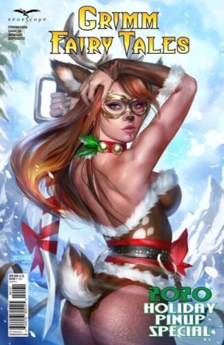 GRIMM FAIRY TALES HOLIDAY PINUP SPECIAL CVR C BURNS 2020 comic book ZENESCOPE ENTERTAINMENT INC   