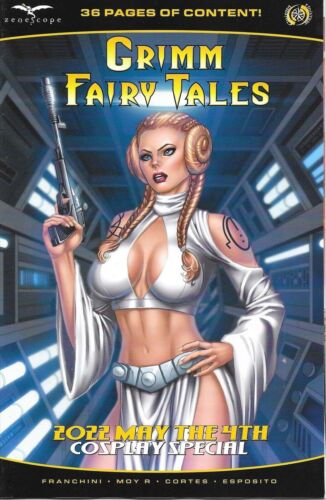 GRIM FAIRY TALES PRESENTS 2022 MAY 4TH COSPLAY PINUP SPECIAL CVR A REYES comic book ZENESCOPE ENTERTAINMENT INC   