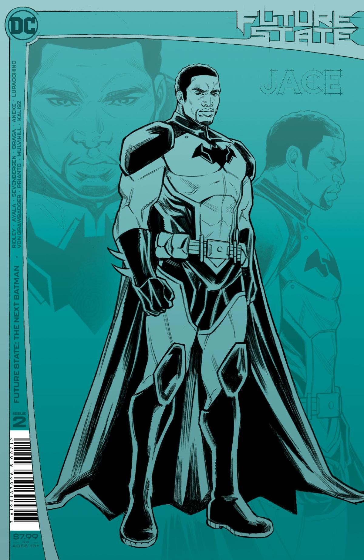 FUTURE STATE THE NEXT BATMAN #2 (OF 4) 2ND PRINT VARIANT 2021 Batman DC COMICS   