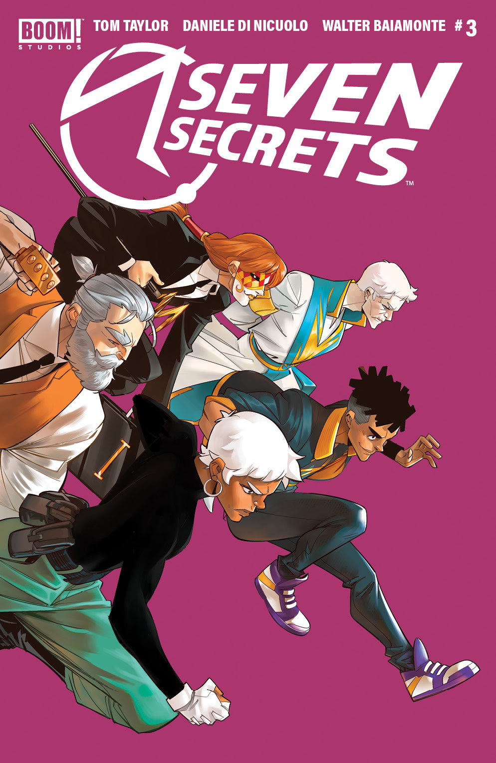 SEVEN SECRETS #3 3RD PRINT VARIANT 2021 Seven Secrets BOOM ENTERTAINMENT   