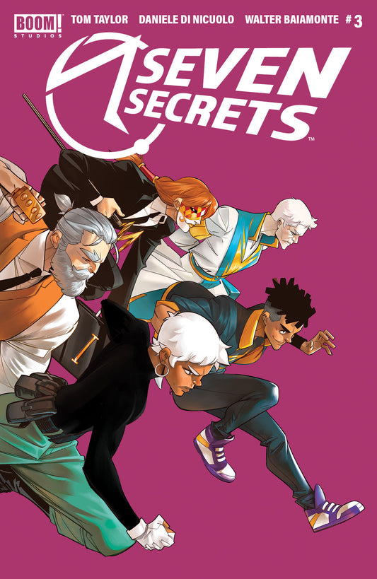 SEVEN SECRETS #3 3RD PRINT VARIANT 2021 Seven Secrets BOOM ENTERTAINMENT   