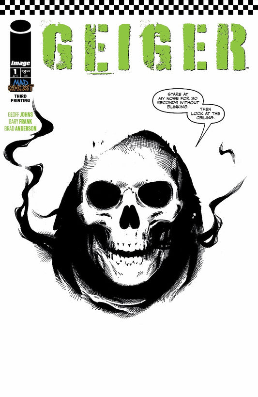 GEIGER #1 3RD PRINT VARIANT 2021 Geiger IMAGE COMICS   