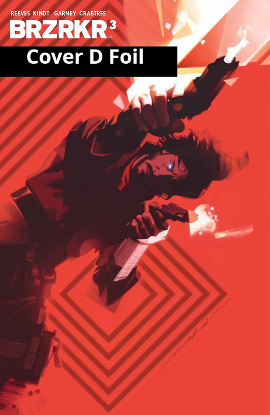 BRZRKR (BERZERKER) #3 CVR D DEKAL FOIL VARIANT (MR) 2021 comic book BOOM! STUDIOS   