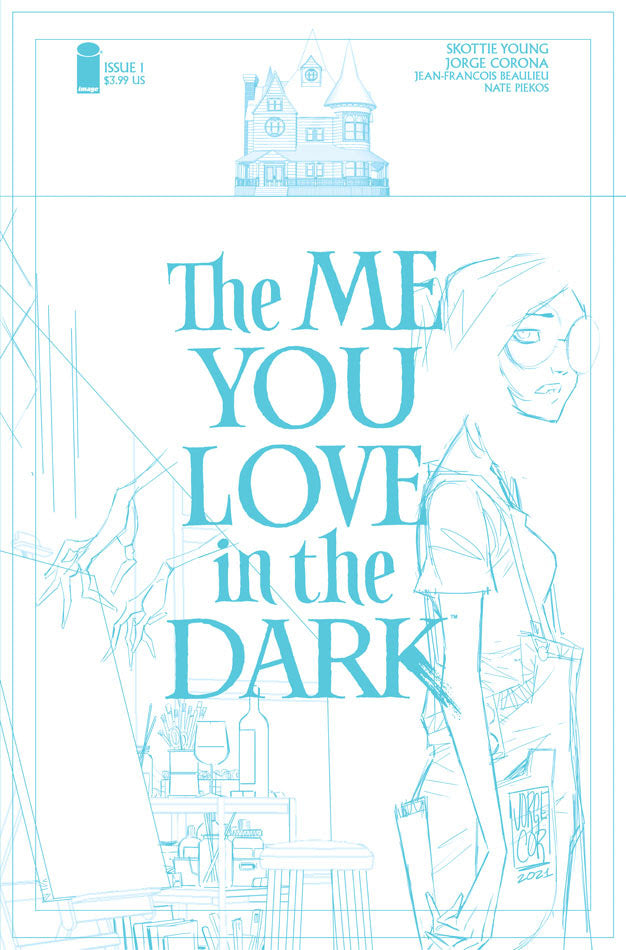 ME YOU LOVE IN THE DARK #1 1:20 2ND PRINT VARIANT 2021  IMAGE COMICS   