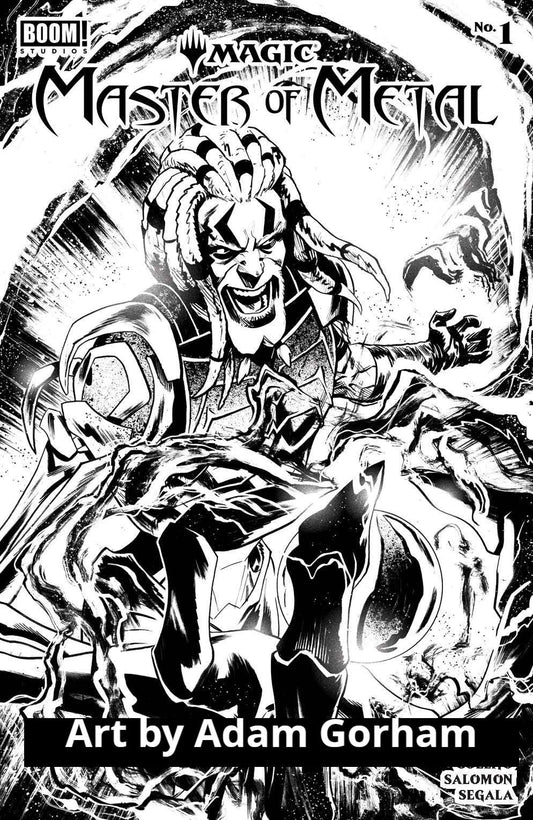 LCSD 2021 MAGIC MASTER OF METAL #1 CARDSTOCK GORHAM VARIANT 2021 comic book BOOM! STUDIOS   