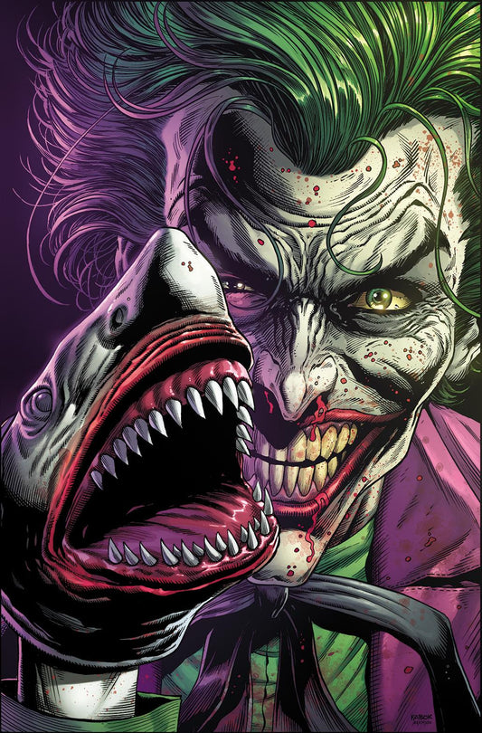 BATMAN THREE JOKERS #1 2ND PRINT SHARK GLOVE PUPPET VARIANT 2020 Batman Three Jokers DC COMICS   