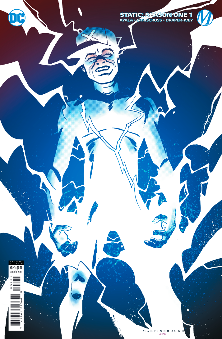 STATIC SEASON ONE #1 OLD SCHOOL VARIANT 2021 Milestone DC COMICS   