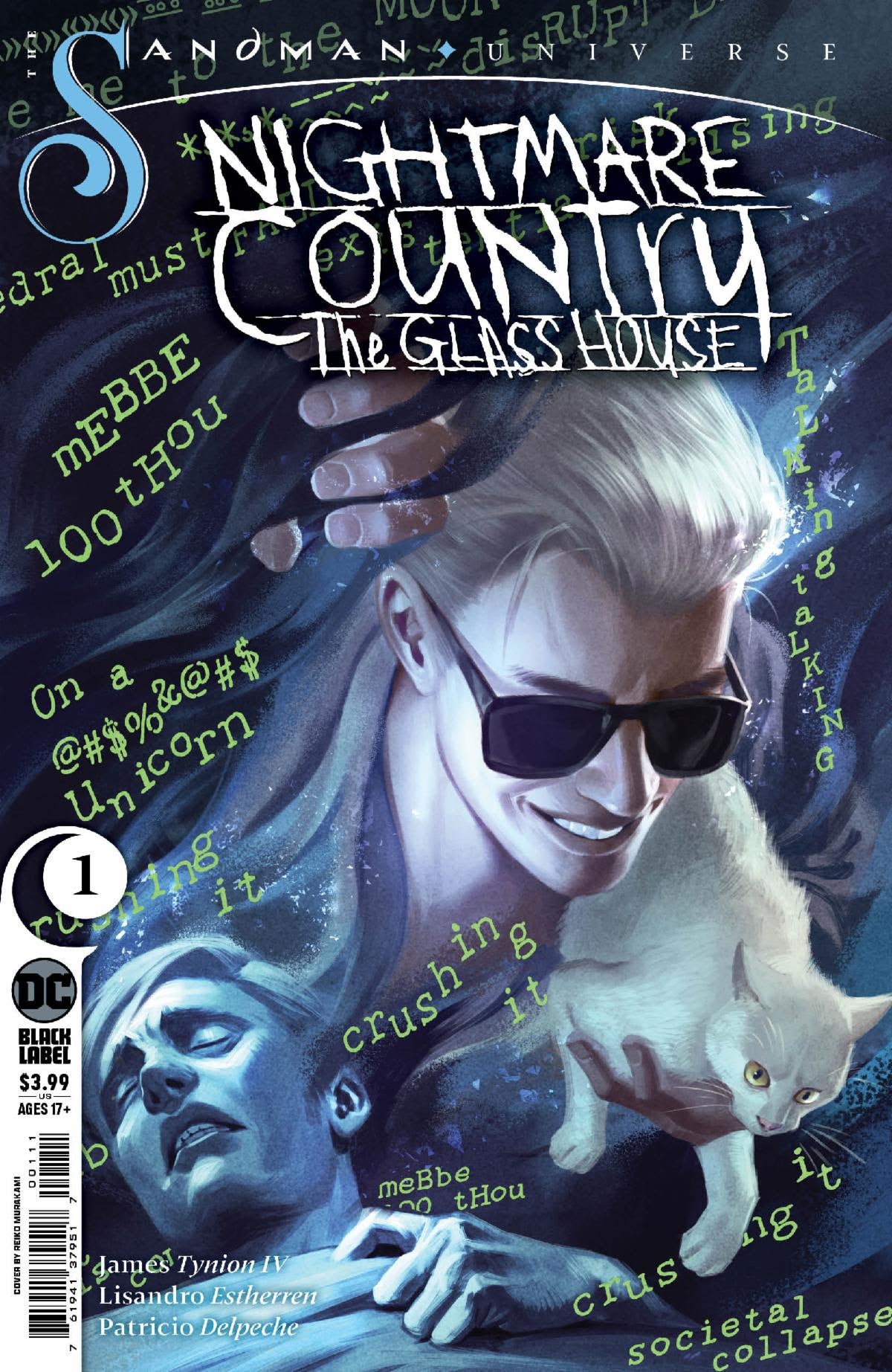 SANDMAN UNIVERSE NIGHTMARE COUNTRY THE GLASS HOUSE #1 (OF 6) CVR A REIKO MURAKAMI (MR) 2023 Sandman Universe DC COMICS   