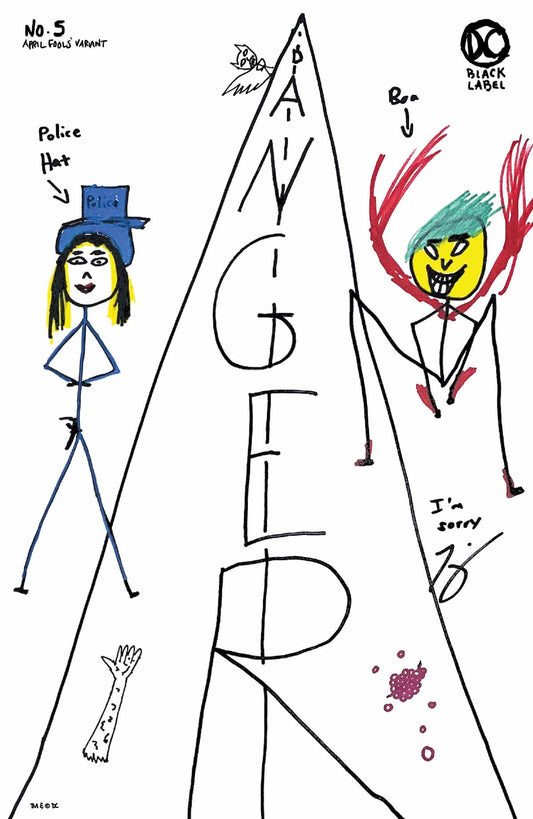 DANGER STREET #5 (OF 12) CVR C TOM KING APRIL FOOLS CARD STOCK VARIANT 2023  DC COMICS   