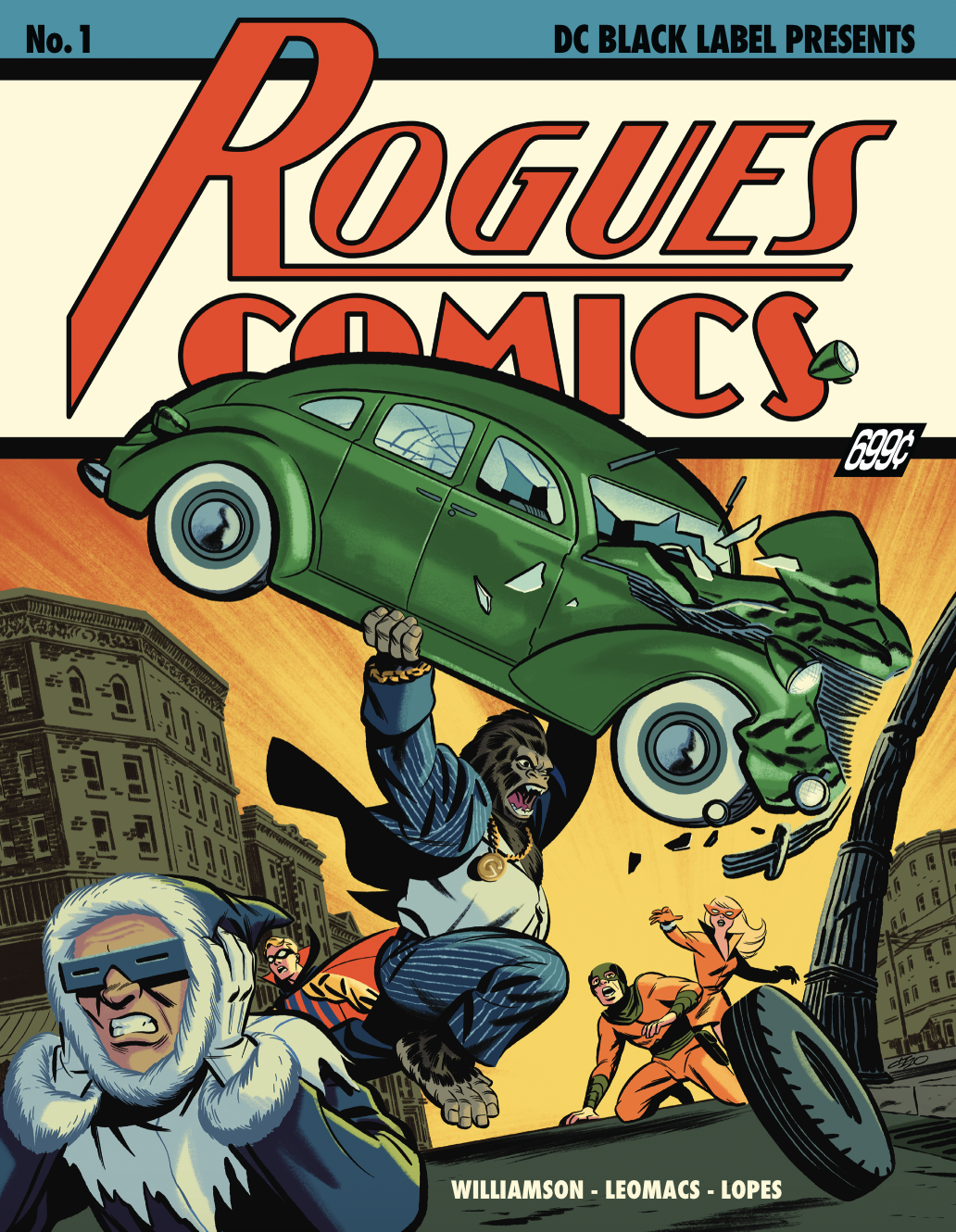 ROGUES #1 (OF 4) MICHAEL CHO 1:25 VARIANT 2022